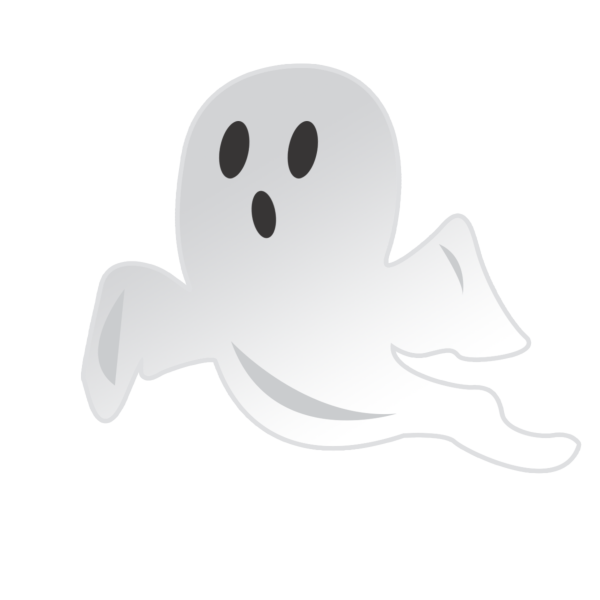 Призрак на прозрачном фоне