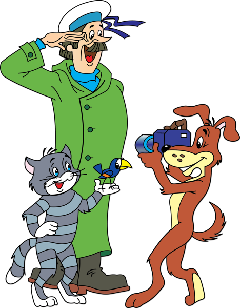 Простоквашино герои