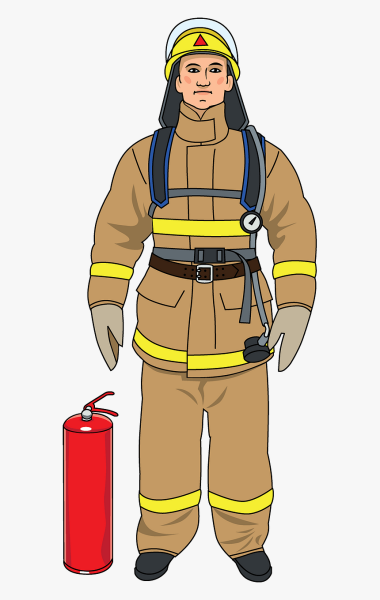 Форма пожарного рисунок