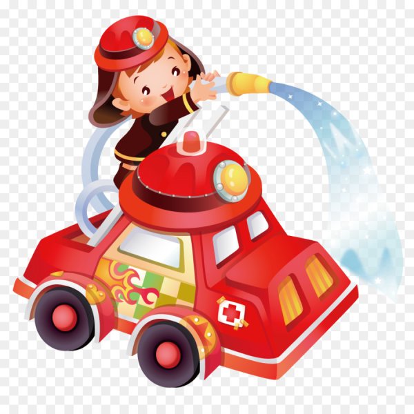 Пожарная машина для детей