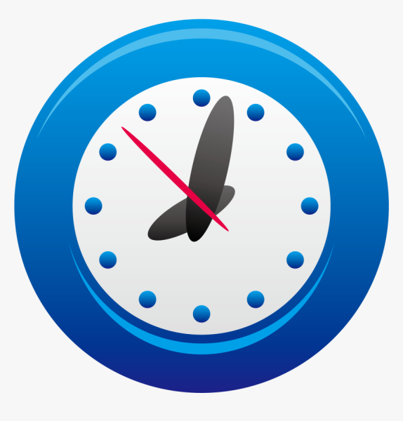 Векторное изображение часов