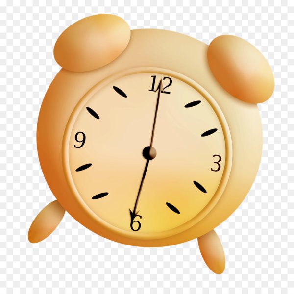 Часы на белом фоне