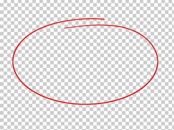 Овал для обведения