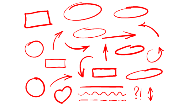 Обвести в кружок