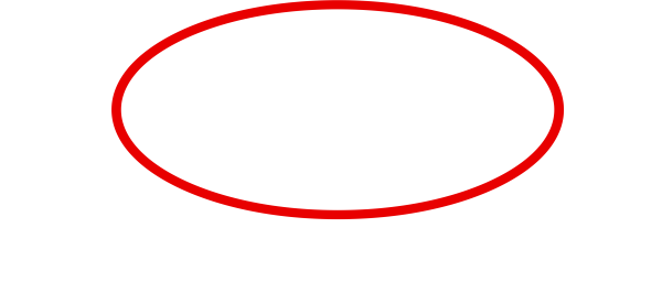 Красный овал