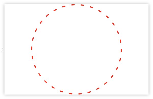 Пунктирный круг