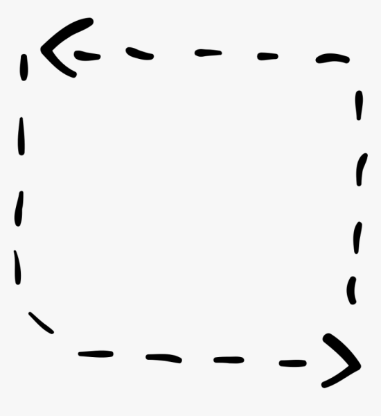 Рамка черточки