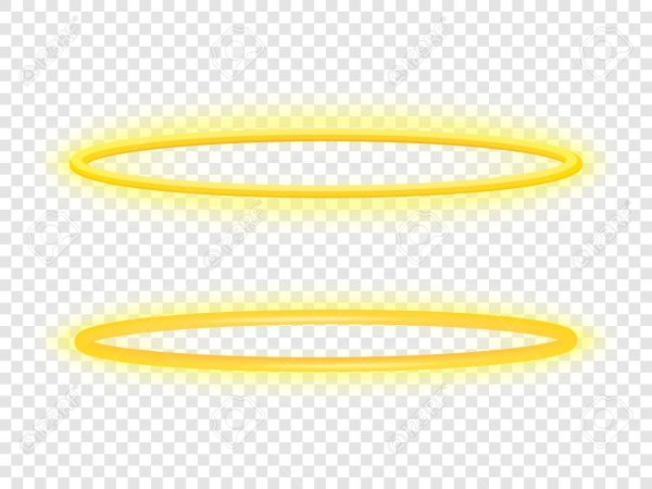 Нимб ангела вектор