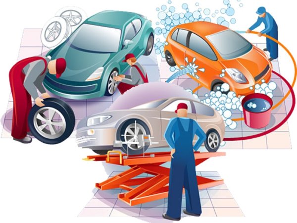 Автосервис для детей