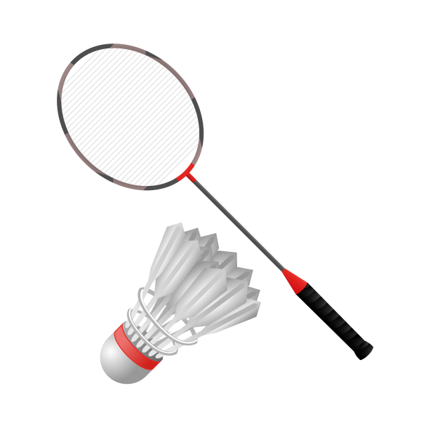 Бадминтонная ракетка волан