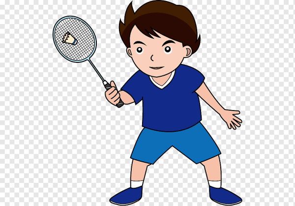 Бадминтон мультяшный