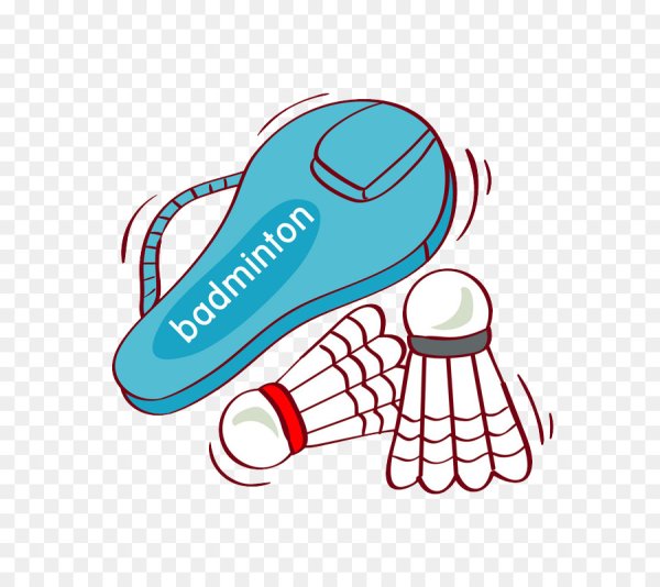 Бадминтон cartoon