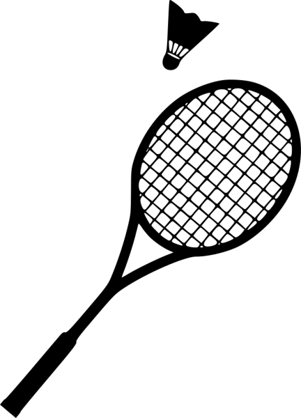 Бадминтон значок