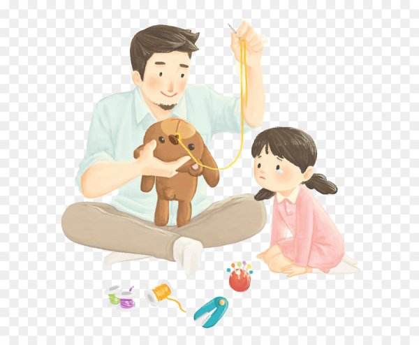 Родители и дети иллюстрация