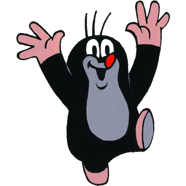 Кротик из чешского мультика