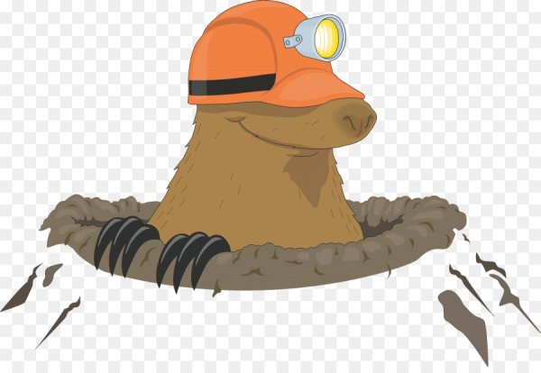 Крот иллюстрация