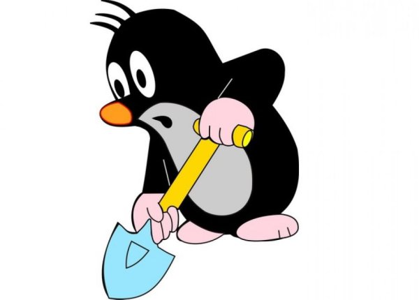 Крот мультипликационный