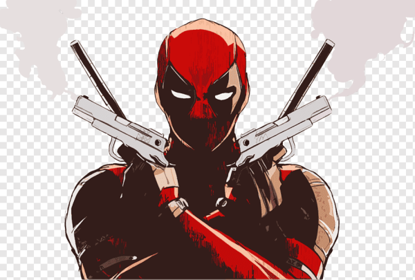 Deadpool с пистолетами