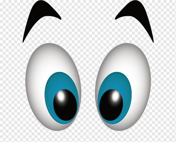 Глазик на прозрачном фоне