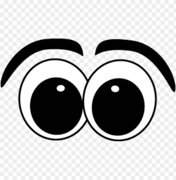 Глазки черно белые