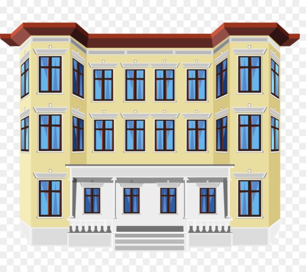 Мультяшное здание