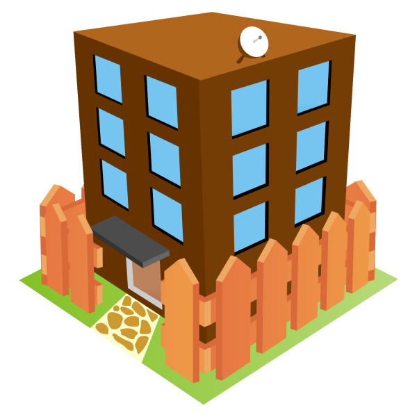 Многоэтажный дом