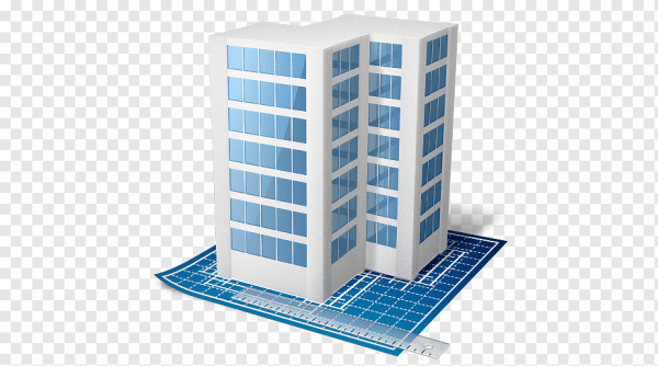 Офисное здание значок