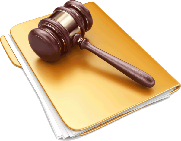 Закон на прозрачном фоне