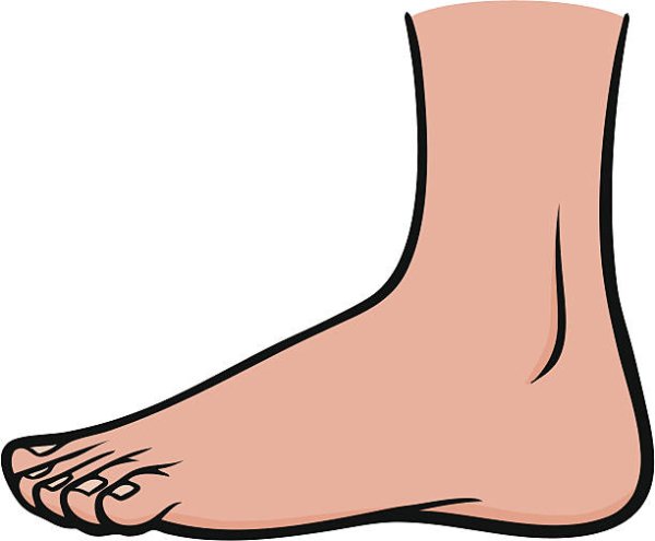 Ступни мультяшные