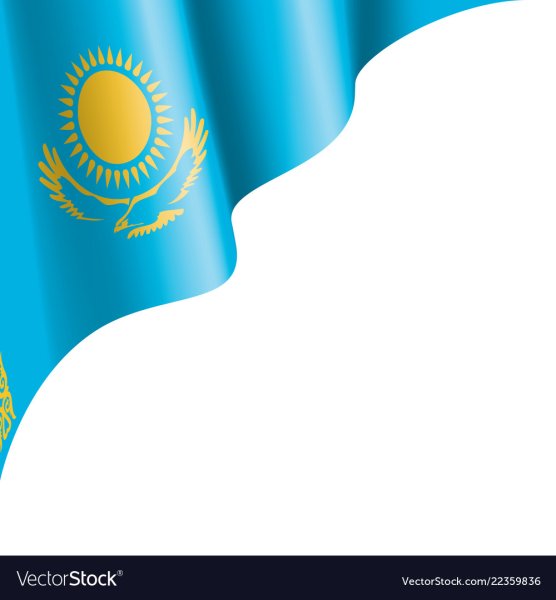 Флаг Казахстана вектор