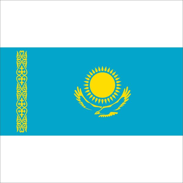 Флаг Казахстана