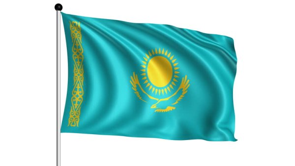 Флаг Казахстана