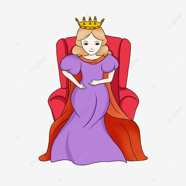 Королева мультяшный