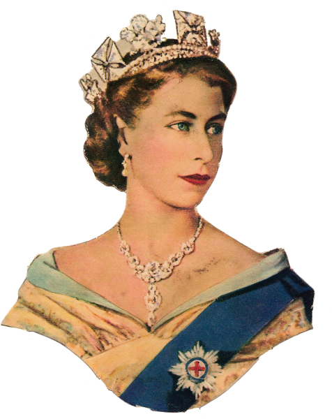 Королева Елизавета клипарт