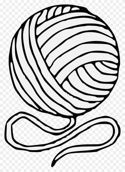 Клубок раскраска