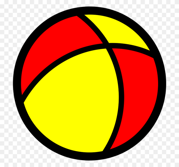 Мячик мультяшный