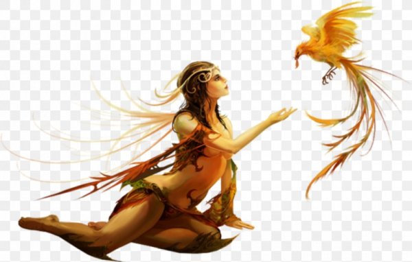 Фантастика на прозрачном фоне