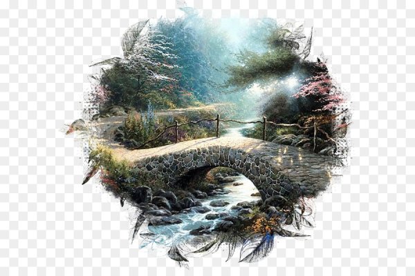 Клипарты на прозрачном фоне пейзажи