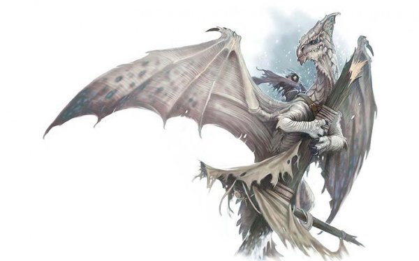 Белый дракон ДНД