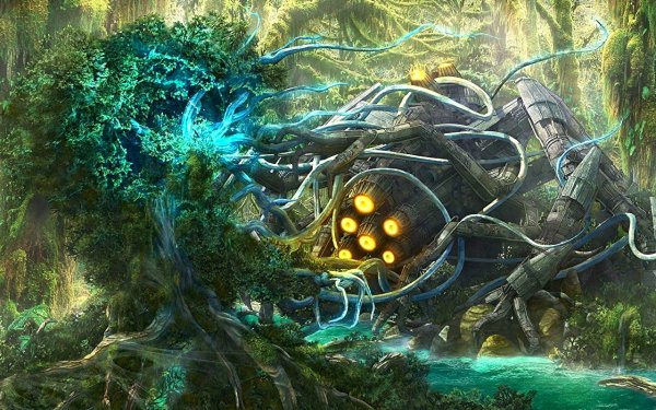 Компьютерная Графика фантастика