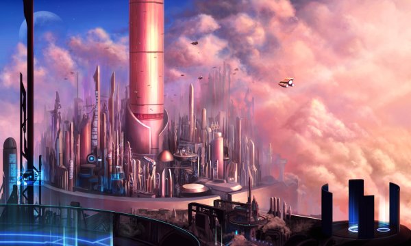 Фантастические пейзажи