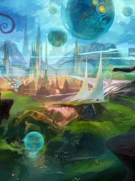 Летающий город