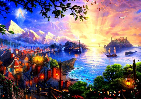 Картины Томаса Кинкейда Дисней