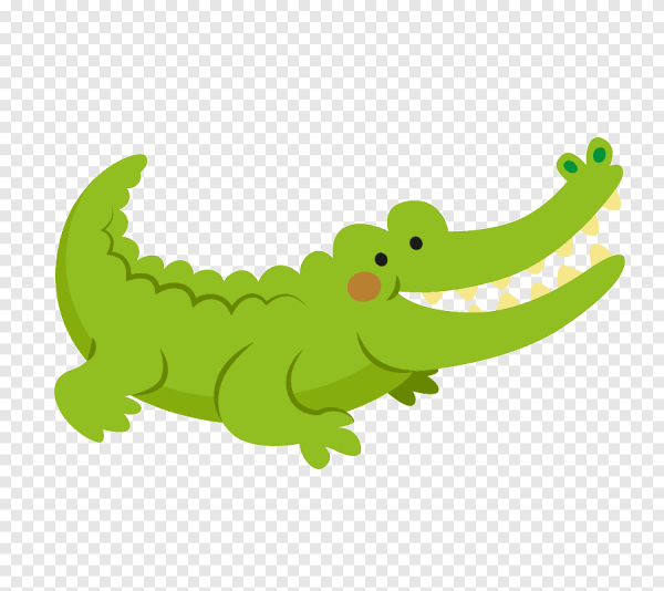 Крокодил мультяшный
