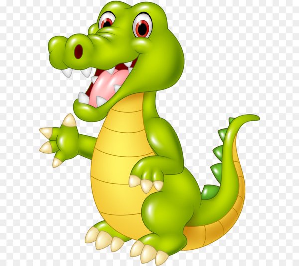 Кайман мультяшный