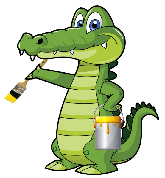 Крокодил мультяшный