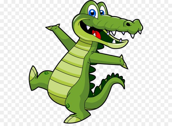 Крокодильчик мультяшный