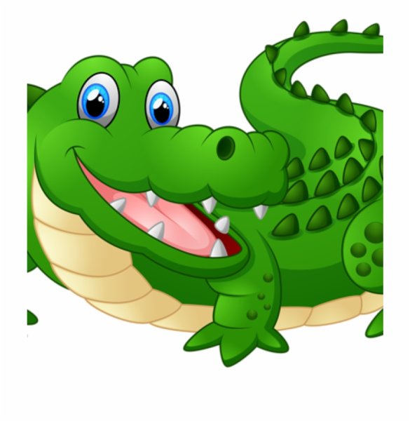 Крокодил мультяшный