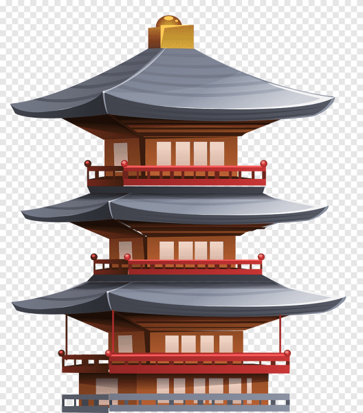 Китайский храм вектор