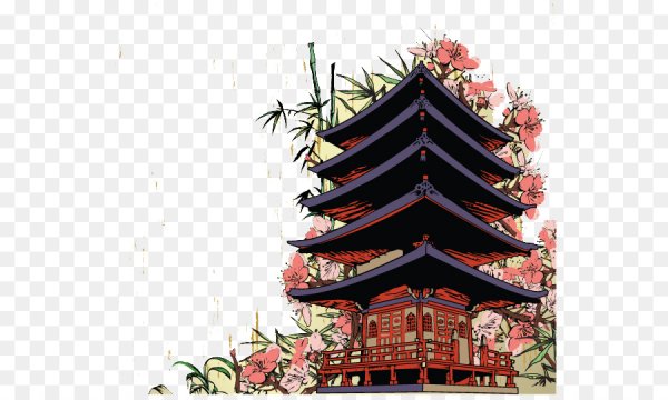 Японская роспись гейша